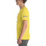 Alotofit Money, Power, Respect Blk/Blue Short-Sleeve Unisex T-Shirt
