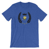 Alotofit Luxury Globeman Blk/Gold/White Short-Sleeve Unisex T-Shirt