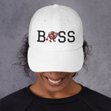 Alotofit Boss Blk/Red Embroidered Dad hat