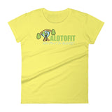 Alotofit Muscle Up Original Logo Women's Short Sleeve T-shirt