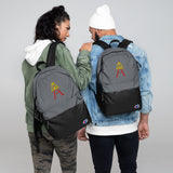 Alotofit Royal A Gold/Red Embroidered Champion Backpack