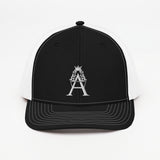Alotofit Royal A White Embroidered Trucker Cap