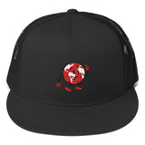 Alotofit Original Logo Red/Wht/Blk Trucker Cap