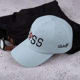 Alotofit Boss Blk/Red Embroidered Dad hat