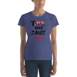 Alotofit Too Much Sauce Women's short sleeve t-shirt