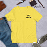 BAG CHA$ER Black Emboidery Short-Sleeve Unisex T-Shirt