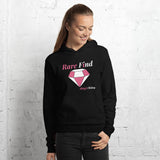 Alotofit Rare Find Blush/White Text Unisex hoodie