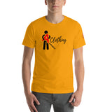 Alotofit Clothing Blk/Red Short-Sleeve Unisex T-Shirt w/ sleeve logo