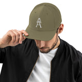 Alotofit Royal A White Embroidered Trucker Cap