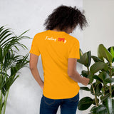 Alotofit HOOD TENDER Bartending Short-Sleeve Unisex T-Shirt w/ sleeve and back print
