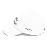 Alotofit Humbly Winning Black Cotton Dad Cap w/ side branding