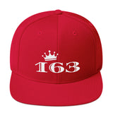 Alotofit 163 White Snapback Hat
