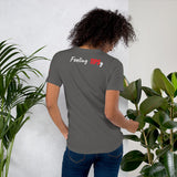 Alotofit HOOD TENDER Bartending Short-Sleeve Unisex T-Shirt w/ sleeve and back print