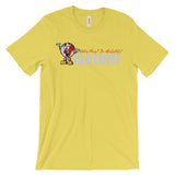 Alotofit We Working White/Red Logo Unisex Short Sleeve T-shirt