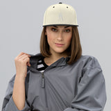 Alotofit Royal A White Embroidered Snapback Hat