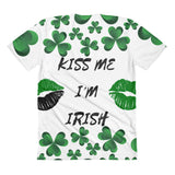 Alotofit Kiss Me I'm Irish Women's sublimation t-shirt