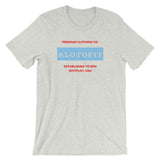 Alotofit Premium Clothing Red/Light Blue Short-Sleeve Unisex T-Shirt