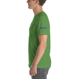 Alotofit Money, Power, Respect Blk/Blue Short-Sleeve Unisex T-Shirt