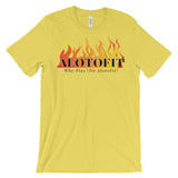Alotofit Fire Black Logo Unisex Short Sleeve T-shirt
