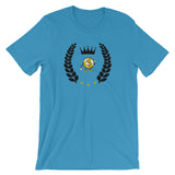 Alotofit Luxury Globeman Blk/Gold/White Short-Sleeve Unisex T-Shirt