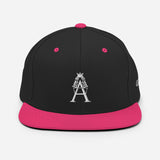 Alotofit Royal A White Embroidered Snapback Hat