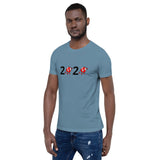 Alotofit Original Logo 2020 Red/Wht/Blk Short-Sleeve Unisex T-Shirt