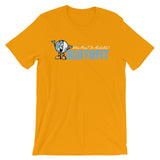 Alotofit Clothing North Carolina Blue Logo Unisex short sleeve t-shirt