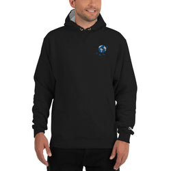 Alotofit Original Logo Blue/Wht/Blk Champion Hoodie