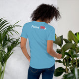 Alotofit HOOD TENDER Bartending Short-Sleeve Unisex T-Shirt w/ sleeve and back print