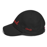 Alotofit Blessed Red Embroidery Cotton Cap w/ side branding