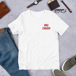 BAG CHA$ER Red Embroidery Short-Sleeve Unisex T-Shirt