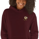 Alotofit Embroidered Gold/Wht/Blk Logo Hooded Sweatshirt