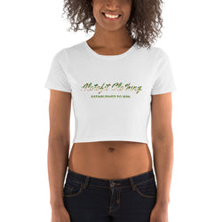 Alotofit Clothing Mardi Gras Established To Win Women’s Crop Tee