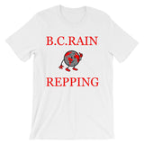 Alotofit Globeman B.C Rain Globeman Red & Gray Logo Unisex short sleeve t-shirt