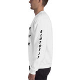 Alotofit Money Power Respect Sweatshirt w/sleeve branding