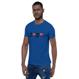 Alotofit Original Logo 2020 Red/Wht/Blk Short-Sleeve Unisex T-Shirt