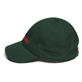 Alotofit Humbly Winning Blk/Red Cotton Dad Cap w/ side branding