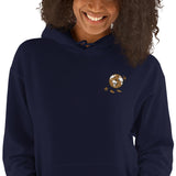 Alotofit Embroidered Gold/Wht/Blk Logo Hooded Sweatshirt