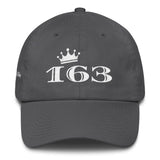 Alotofit 163 White Dad Cotton Cap w/ side branding