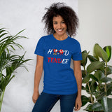 Alotofit HOOD TENDER Bartending Short-Sleeve Unisex T-Shirt w/ sleeve and back print