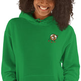 Alotofit Embroidered Gold/Wht/Blk Logo Hooded Sweatshirt