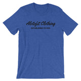 Alotofit Clothing Black Logo Unisex short sleeve t-shirt