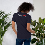 Alotofit HOOD TENDER Bartending Short-Sleeve Unisex T-Shirt w/ sleeve and back print