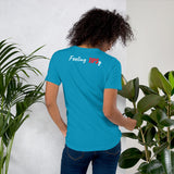 Alotofit HOOD TENDER Bartending Short-Sleeve Unisex T-Shirt w/ sleeve and back print