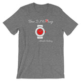 Alotofit Time Is Money White-Red Short-Sleeve Unisex T-Shirt