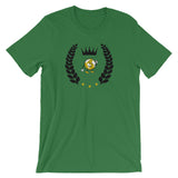 Alotofit Luxury Globeman Blk/Gold/White Short-Sleeve Unisex T-Shirt