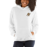 Alotofit Embroidered Gold/Wht/Blk Logo Hooded Sweatshirt