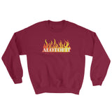 Alotofit Original Fire Logo Sweatshirt