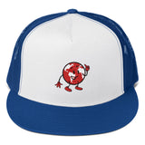 Alotofit Original Logo Red/Wht/Blk Trucker Cap
