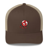 Alotofit Original Logo Red/Wht/Blk Trucker Cap